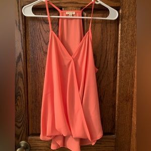 Women’s orange tank top
